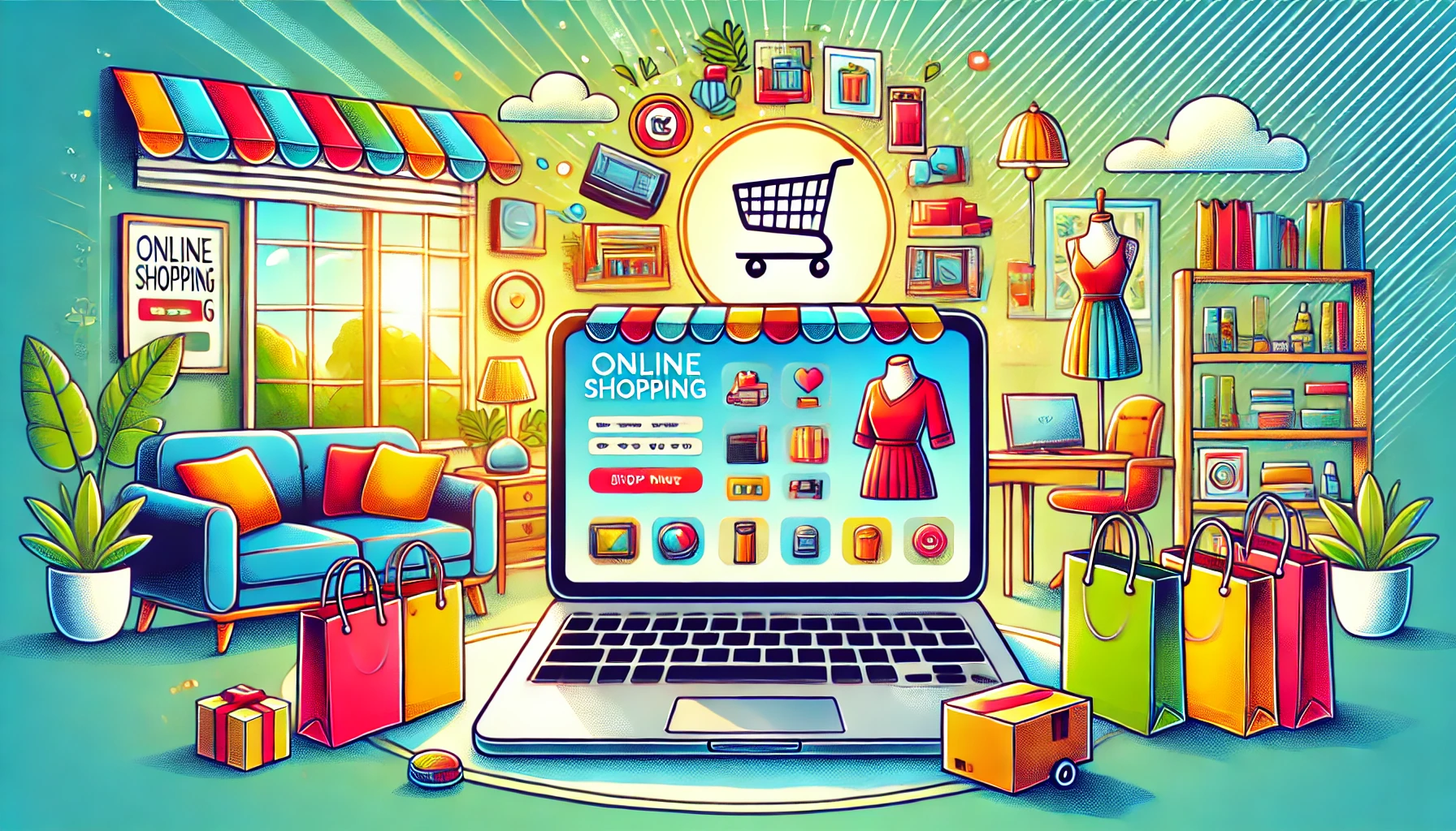 "Alanya’da modern alışveriş merkezleri ve yerel pazarların birleştiği, turistlerin geleneksel Türk ürünlerini keşfettiği renkli bir alışveriş siteleri.