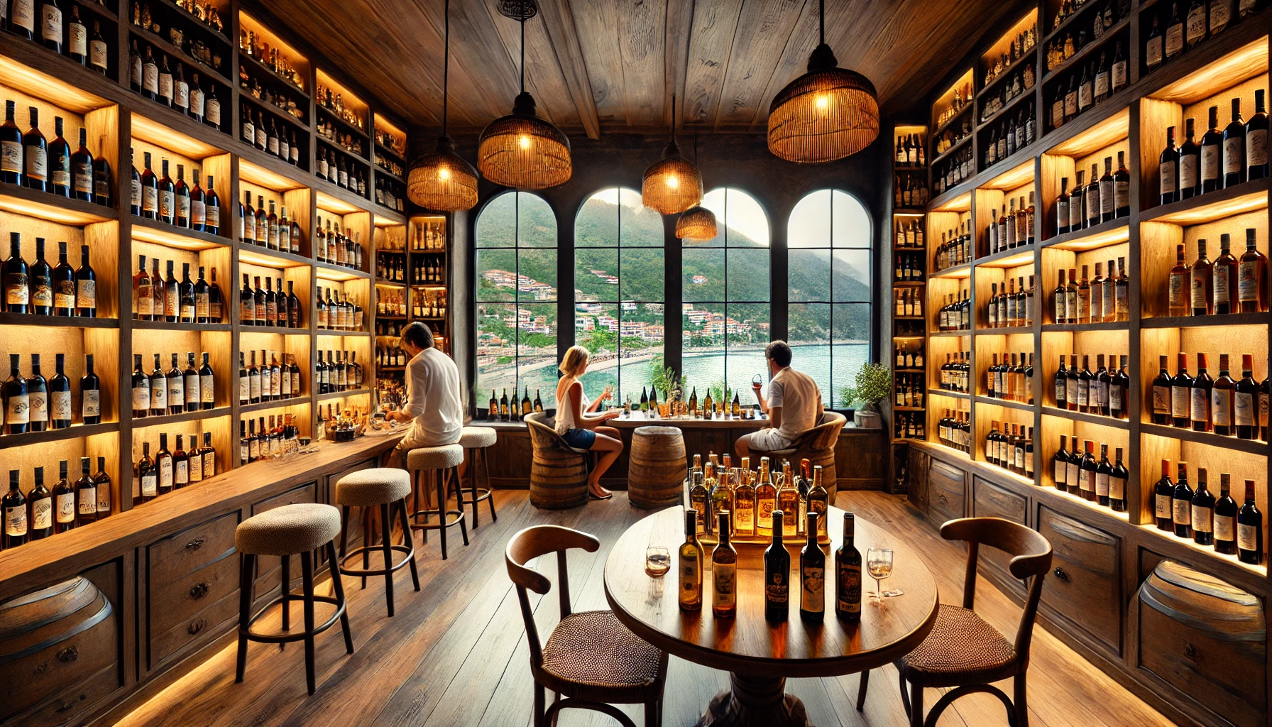 Yerel şarap dükkanları ve özel içecekler ile Alanya’nın otantik tatlarını deneyimleyin.