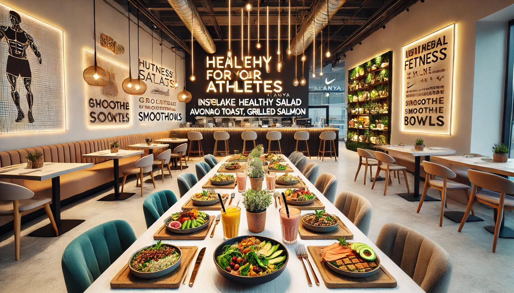 Alanya’da Sporcular İçin En İyi Sağlıklı Yemek Mekanları"