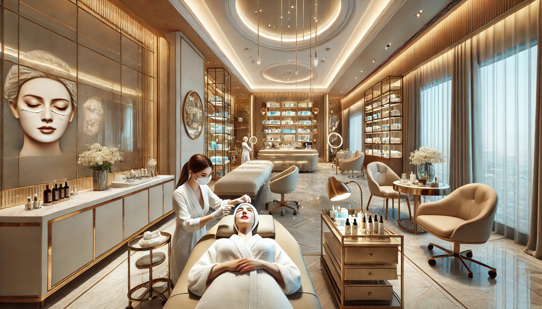 "Alanya’nın en yeni cilt bakımı trendleriyle lüks ve rahatlatıcı bir spa deneyimi."