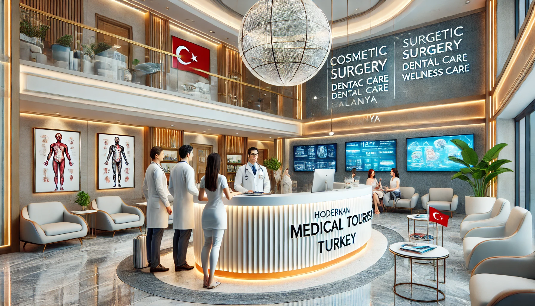 Alanya’da sağlık turizmi kapsamında en çok tercih edilen tedaviler ve sağlık hizmetleri."