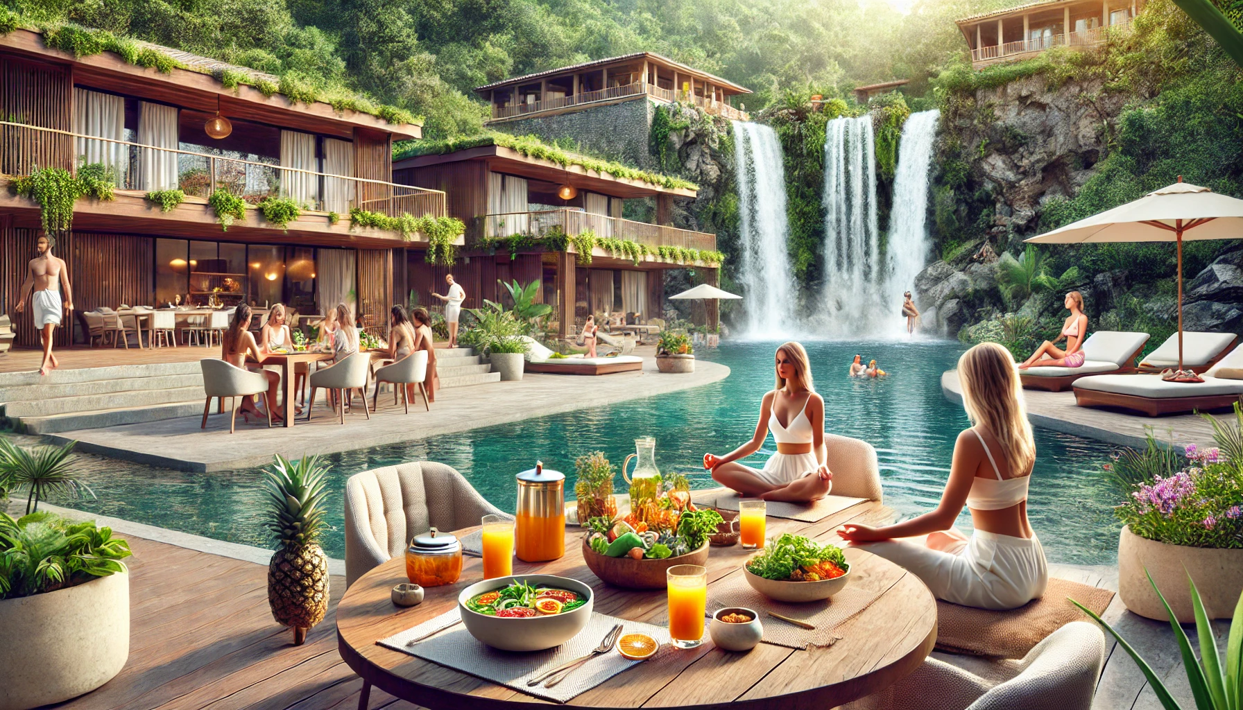 "Alanya’da doğayla iç içe sağlıklı yaşam sunan detoks ve arınma kampları."