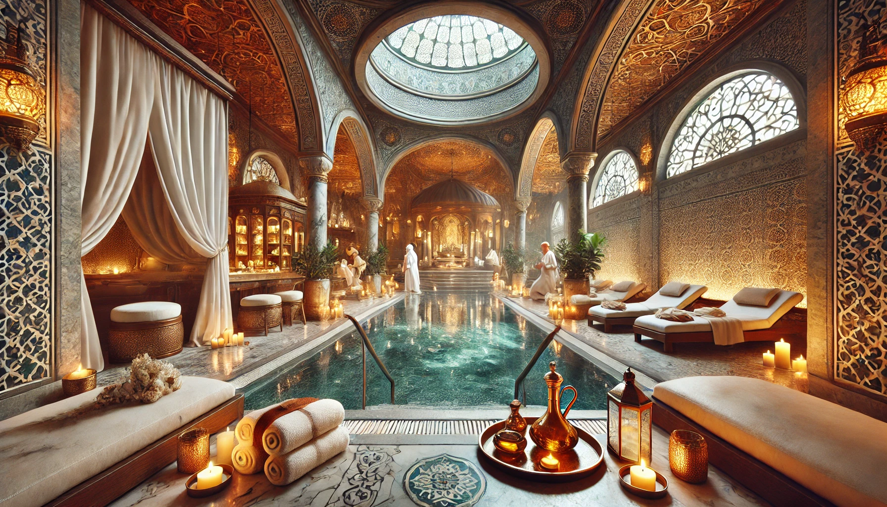 "Alanya’nın en iyi hamam ve spa merkezlerinde kese, köpük masajı ve aromaterapi ile huzuru keşfedin."