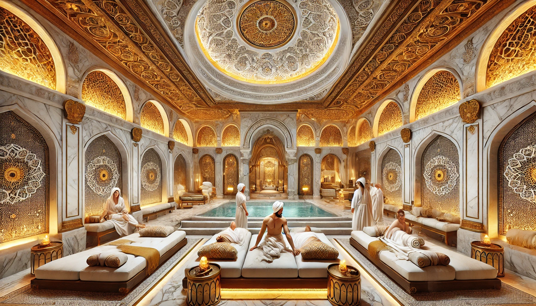 Kese, köpük masajı, aromaterapi ve özel VIP hizmetlerle Alanya’da lüks hamam deneyimi yaşayın.