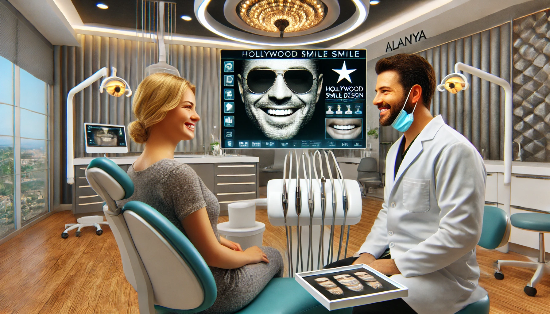 "Alanya’daki estetik diş kliniklerinde Hollywood Smile uygulamasıyla mükemmel bir gülümsemeye kavuşun."