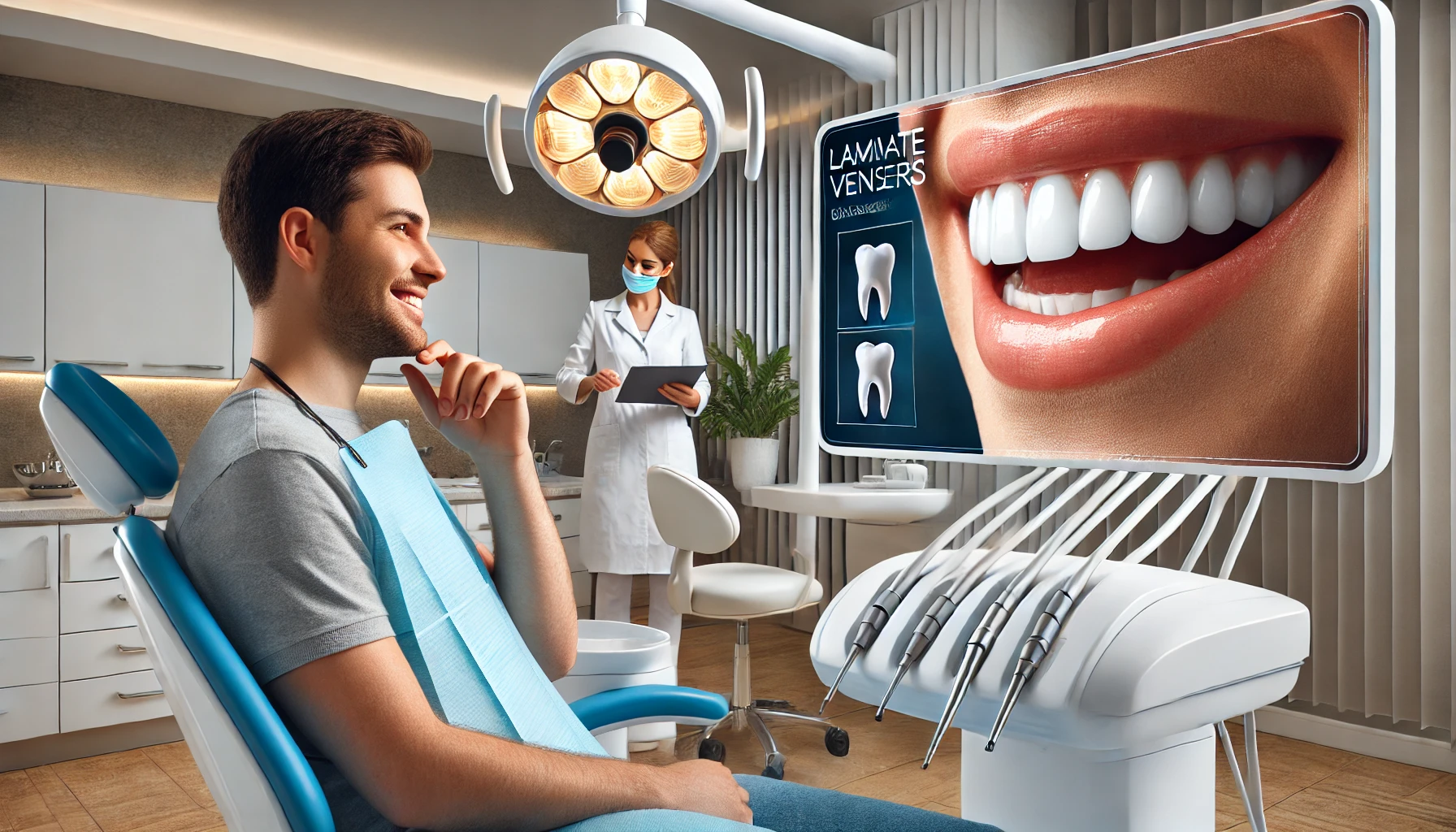 "Alanya’daki diş kliniklerinde lamine kaplama ile doğal ve estetik bir gülümsemeye sahip olun."