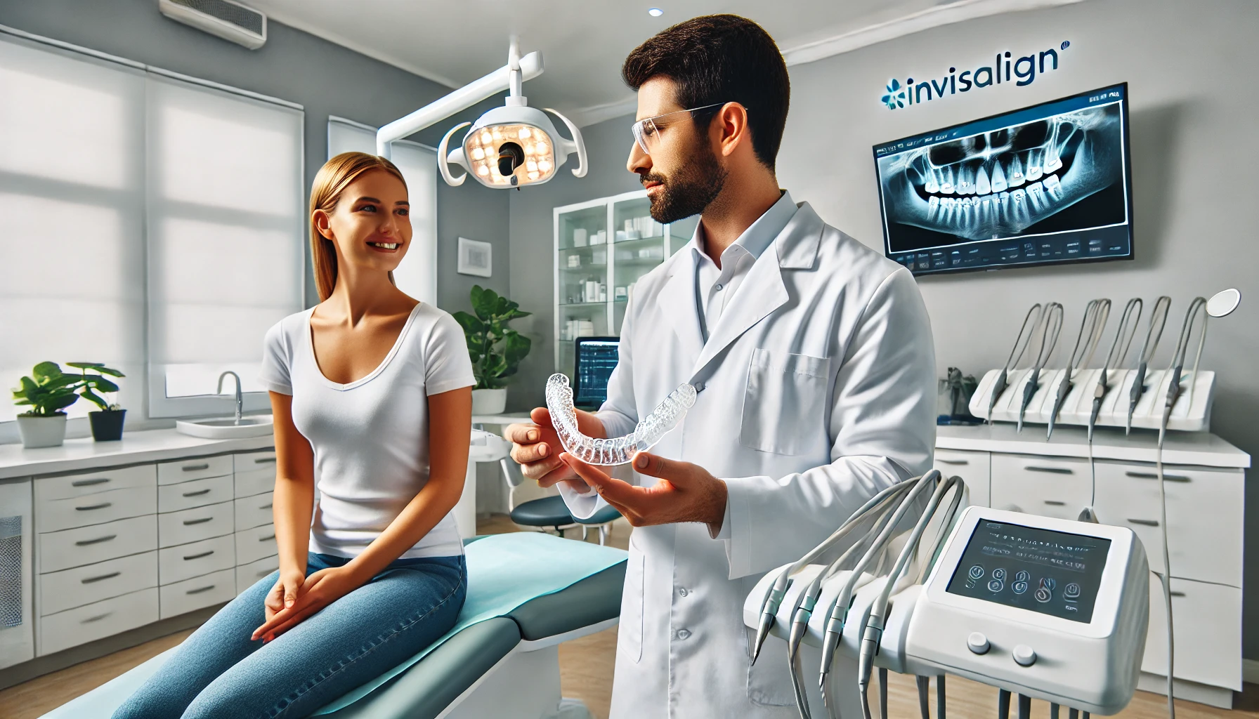 "Alanya’da şeffaf plak (Invisalign) tedavisi ile dişlerinizi düzeltirken estetik ve konforlu bir deneyim yaşayın."