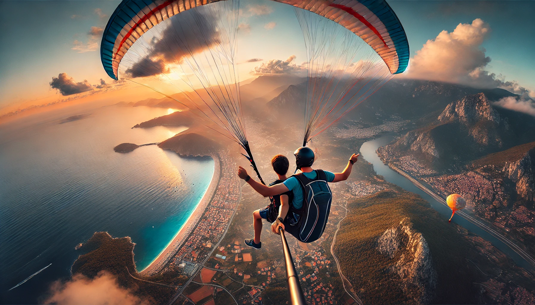 Alanya’da paragliding ile gökyüzüne yükselin ve adrenalin dolu bir uçuş deneyimi yaşayın."