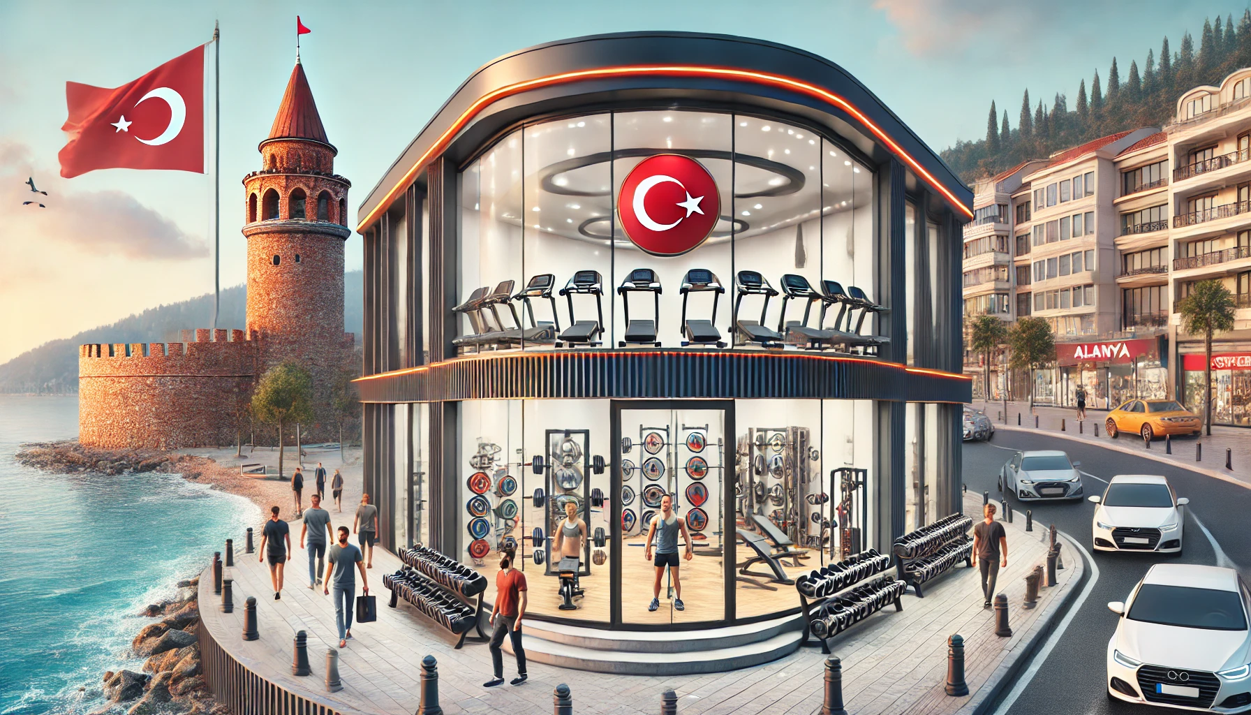 "Fitness ekipmanı arayanlar için Alanya’daki en popüler mağazalardan biri."