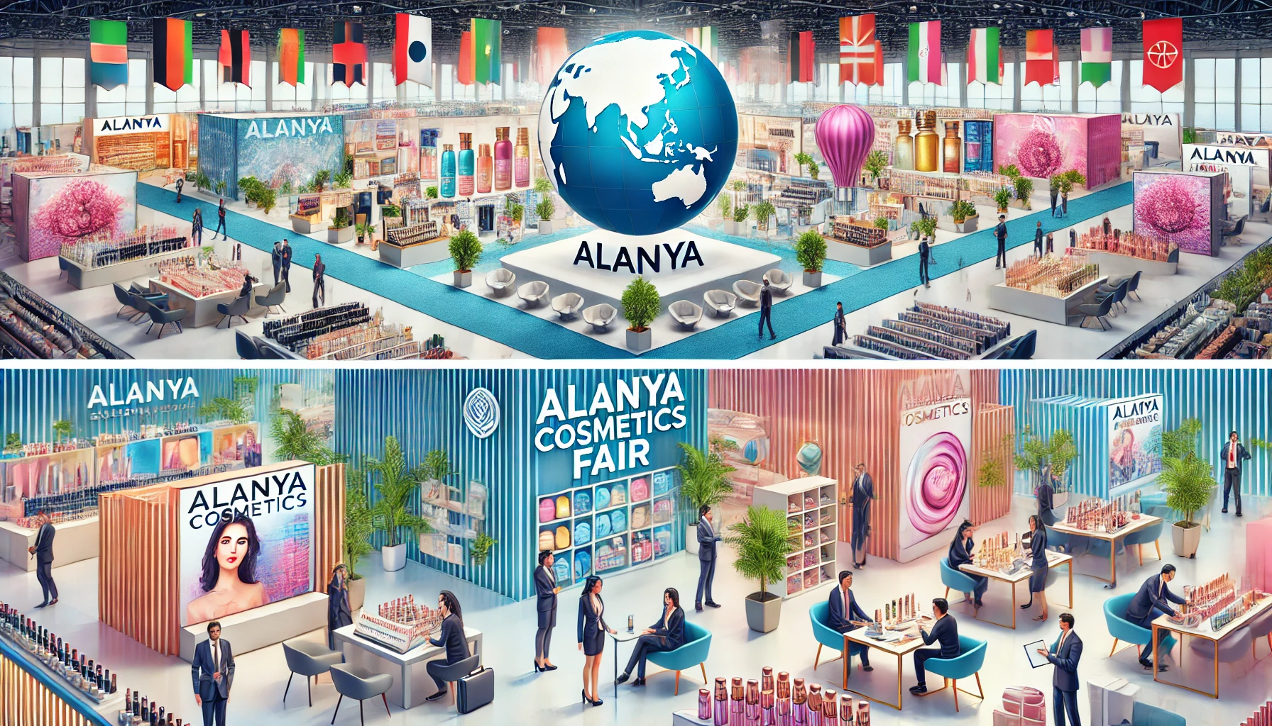 Alanya, uluslararası kozmetik fuarına ev sahipliği yaparak güzellik sektörünü bir araya getiriyor.