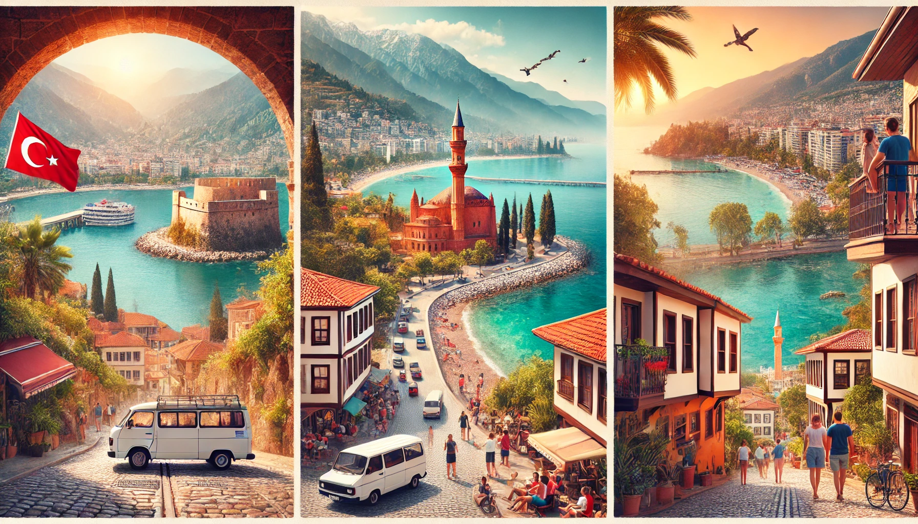 Alanya’yı mini şehir turuyla yakından tanıyın ve her köşesini keşfedin.