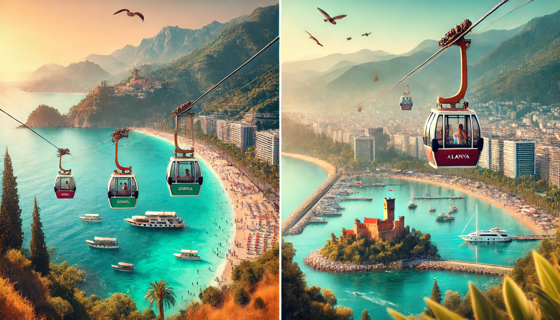 Alanya teleferik ile Akdeniz’in büyüleyici manzaralarını keşfedin.