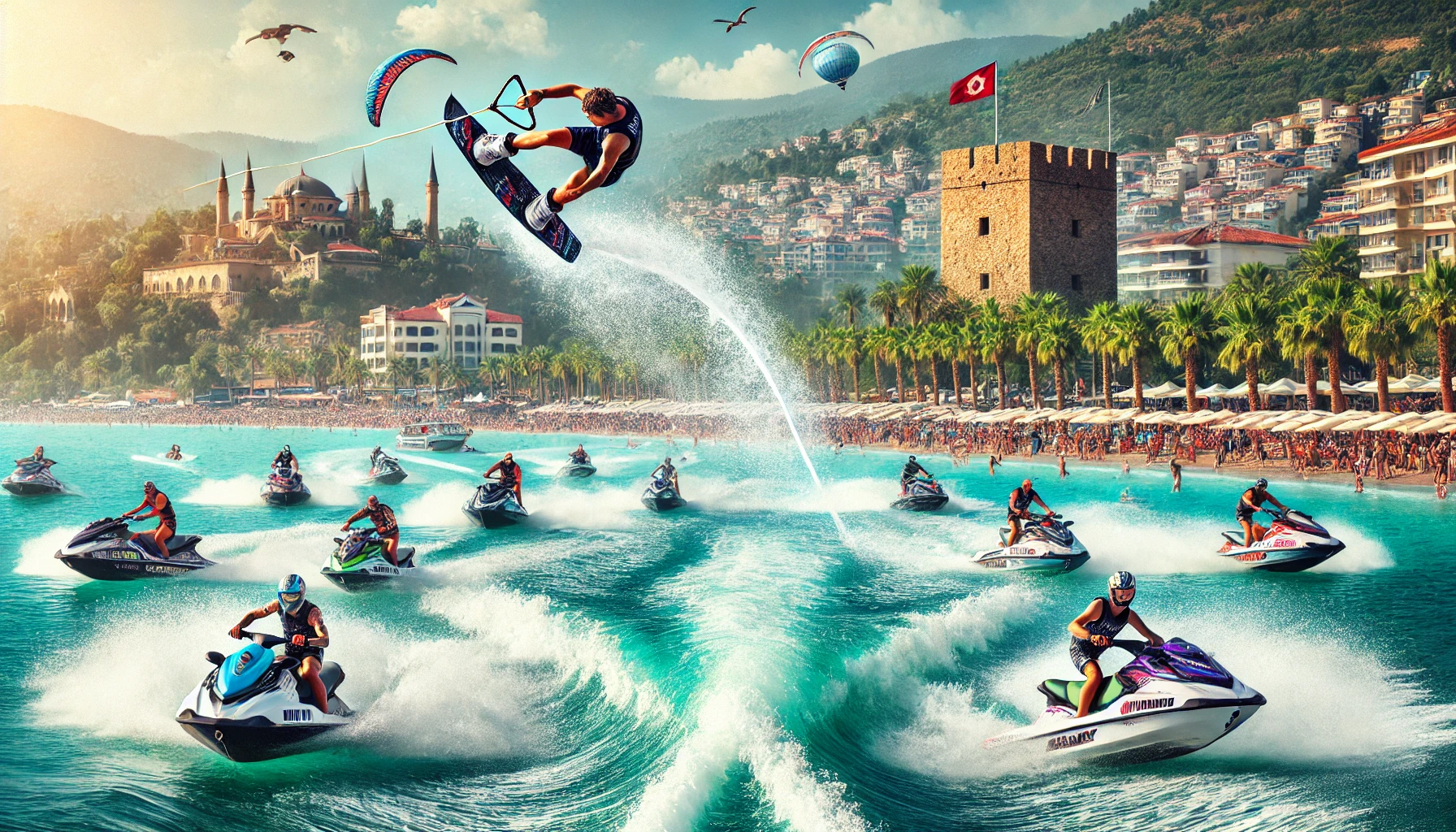 "Alanya’da Wakeboard ve Jet Ski Festivali! Adrenalin Tutkunları Buluşuyor"