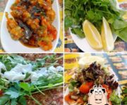 Alanya Mahmutlar’da bulunan BOZO BURGER şubesinin dış cephesi ve oturma alanı