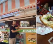 Topaloğlu Köfte Alanya restoranı giriş bölümü ve tabelası