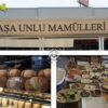 Alanya'da Gazipaşa Unlu Mamülleri fırınında taze pişmiş ekmek, simit ve börek çeşitleri tezgâhta sergileniyor