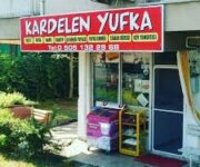 Alanya’da günlük taze yufka ve hamur ürünleri üreten Kardelen Yufka işletmesinin dış cephe görünümü