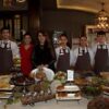 Alanya’da hizmet veren Nerdek Cafe’nin dış cephesi ve modern tasarımlı açık oturma alanı