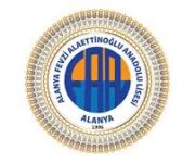 A. Fevzi Alaettinoğlu Anadolu Lisesi binası, modern eğitim olanakları ve öğrencilere güvenli, başarı odaklı bir öğrenme ortamı sunan lise.