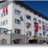 Arıkan Yılmaz Dim Mesleki ve Teknik Anadolu Lisesi binası, Alanya’da modern eğitim ortamı ve teknik donanımıyla öne çıkan okul.
