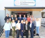 Ali Nazım Köseoğlu Ortaokulu binası, modern eğitim imkanları ve öğrencilere güvenli, destekleyici bir öğrenme ortamı sunan ortaokul.