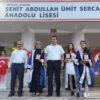 Şehit Abdullah Ümit Sercan Anadolu Lisesi binası, modern eğitim imkanları ve öğrencilere güvenli, destekleyici bir öğrenme ortamı sunan lise.