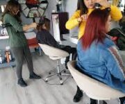“Alanya Elif Meran Kuaför’de profesyonel saç kesimi, renklendirme ve bakım hizmetleri”