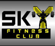 “Sky Fitness Club’da modern ekipmanlarla antrenman yapan sporcular”