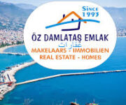 ÖZ DAMLATAŞ EMLAK – 1993’ten beri Alanya’da satılık daireler, villalar ve yatırım fırsatları sunan güvenilir emlak ofisi.