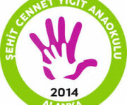 Alanya Şehit Cennet Yiğit Anaokulu binası ve bahçe alanı.