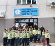 Melahat Seher İlköğretim Okulu binası, modern sınıfları ve öğrencilere güvenli, destekleyici öğrenme ortamı sunan ilkokul.