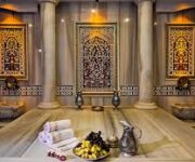 Alanya Hamam Turkish Bath’ta müşteriler geleneksel Türk hamamı ve spa hizmetlerinden faydalanıyor.
