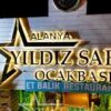 “Alanya Yıldız Sahil Ocakbaşı Restaurant’ta deniz manzarası eşliğinde kebap, ızgara ve meze çeşitleri”