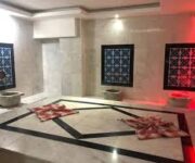 Caligo Hamam & VIP Spa’da lüks spa alanı ve geleneksel Türk hamamı atmosferi.