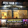 Ayaz Hair Studio Avsallar’ın salon içi ve dış cephe görüntüsü, modern kuaför tasarımı ve hizmet sunum alanlarıyla dikkat çekiyor.