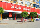 Almoda Mobilya mağazası iç mekan görüntüsü ve modern mobilya ürünleri
