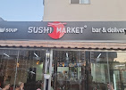 Sushi-Market Alanya’da taze hazırlanmış sushi çeşitleri ve şık sunumlar.