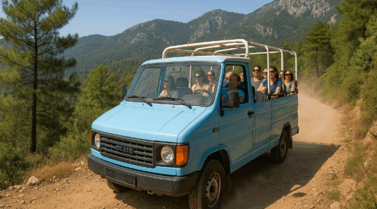 Alanya Kabrio Minibüs Safari