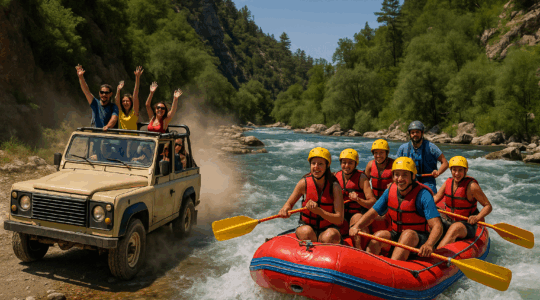 Alanya Rafting ve Jeep Safari Turu