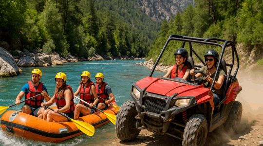 Alanya Rafting ve Buggy Safari Turu
