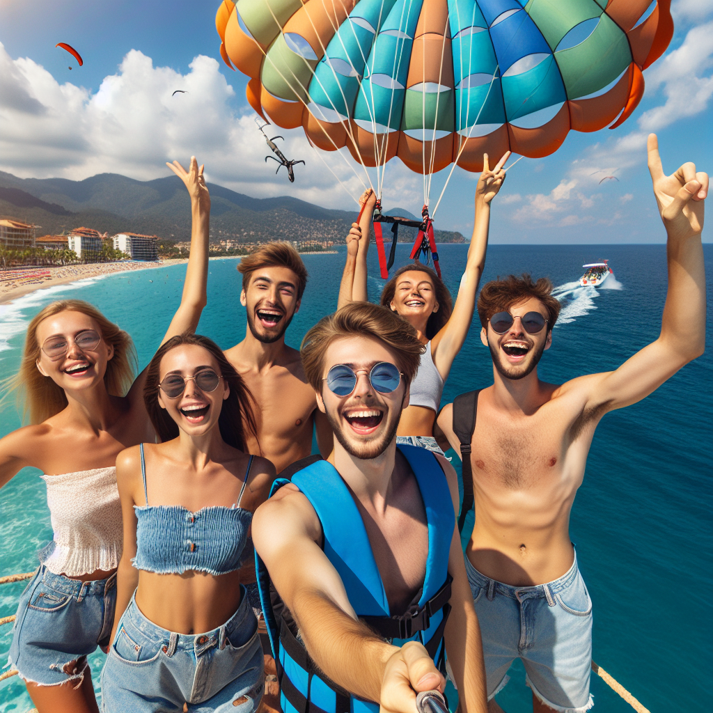 Alanya Deniz Paraşütü - macera dolu bir gün