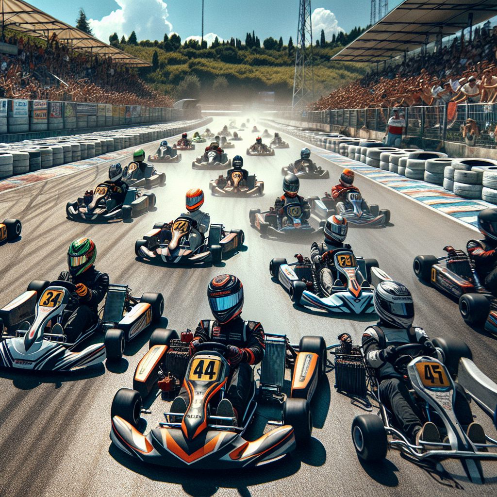 Alanya Go Kart Tur: Pistte Yarışan Go Kartlar