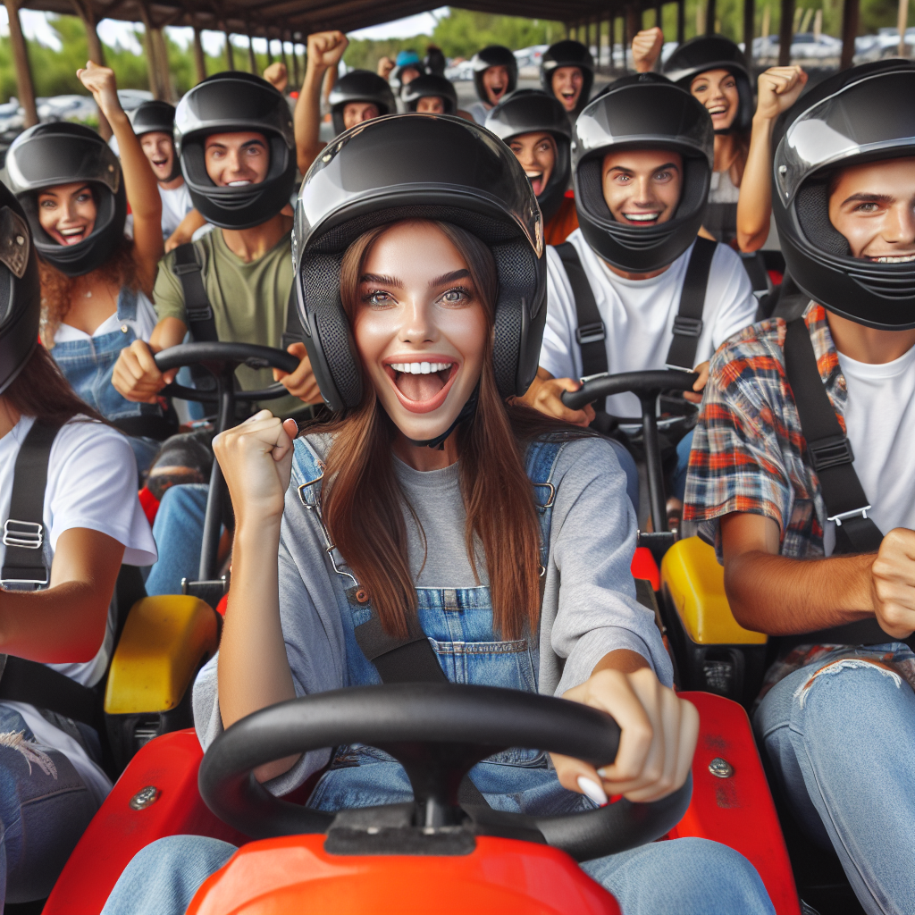 Alanya Go Kart Tur katılımcılarının macera dolu anları