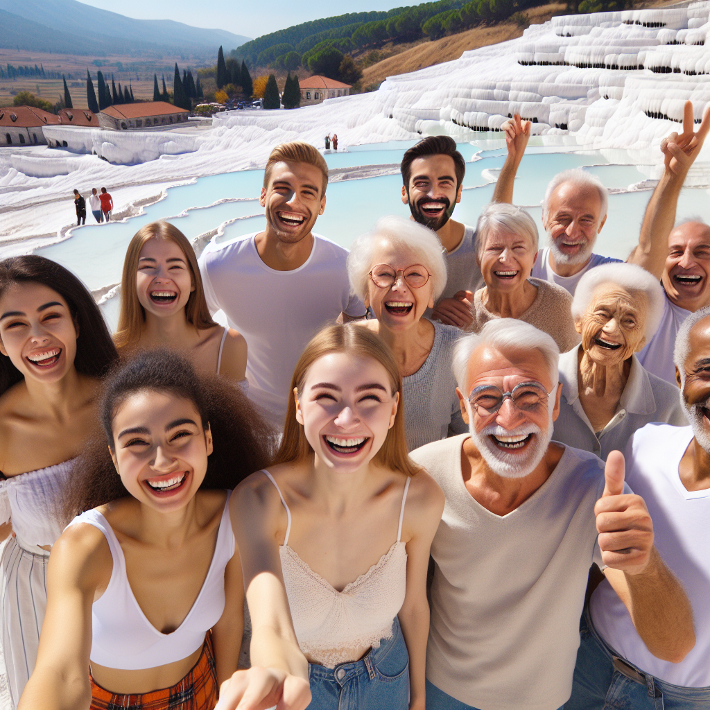 Alanya Pamukkale turunda grup etkinlikleri