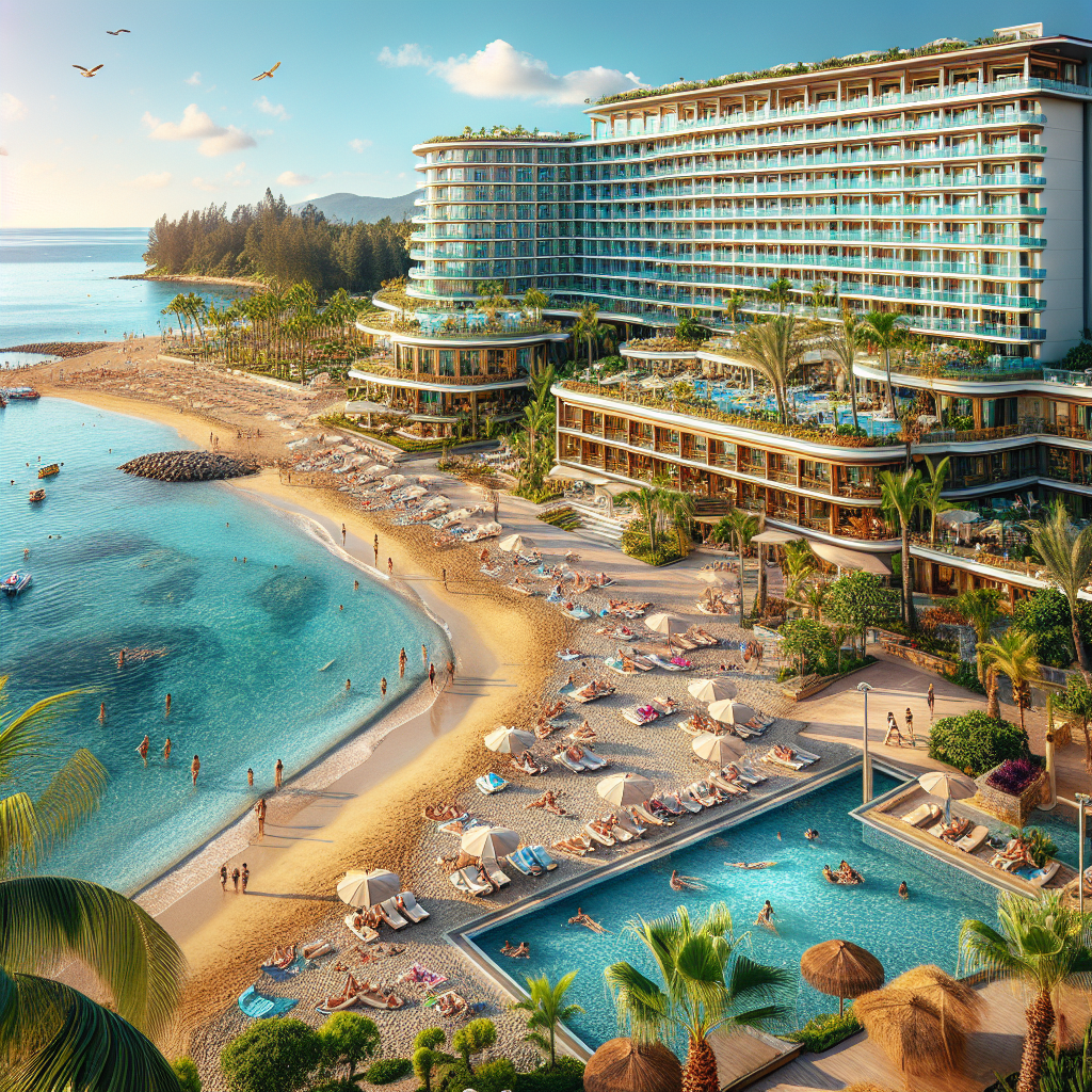 Alanya Tur, lüks tatil, denize sıfır spa oteli manzarası
