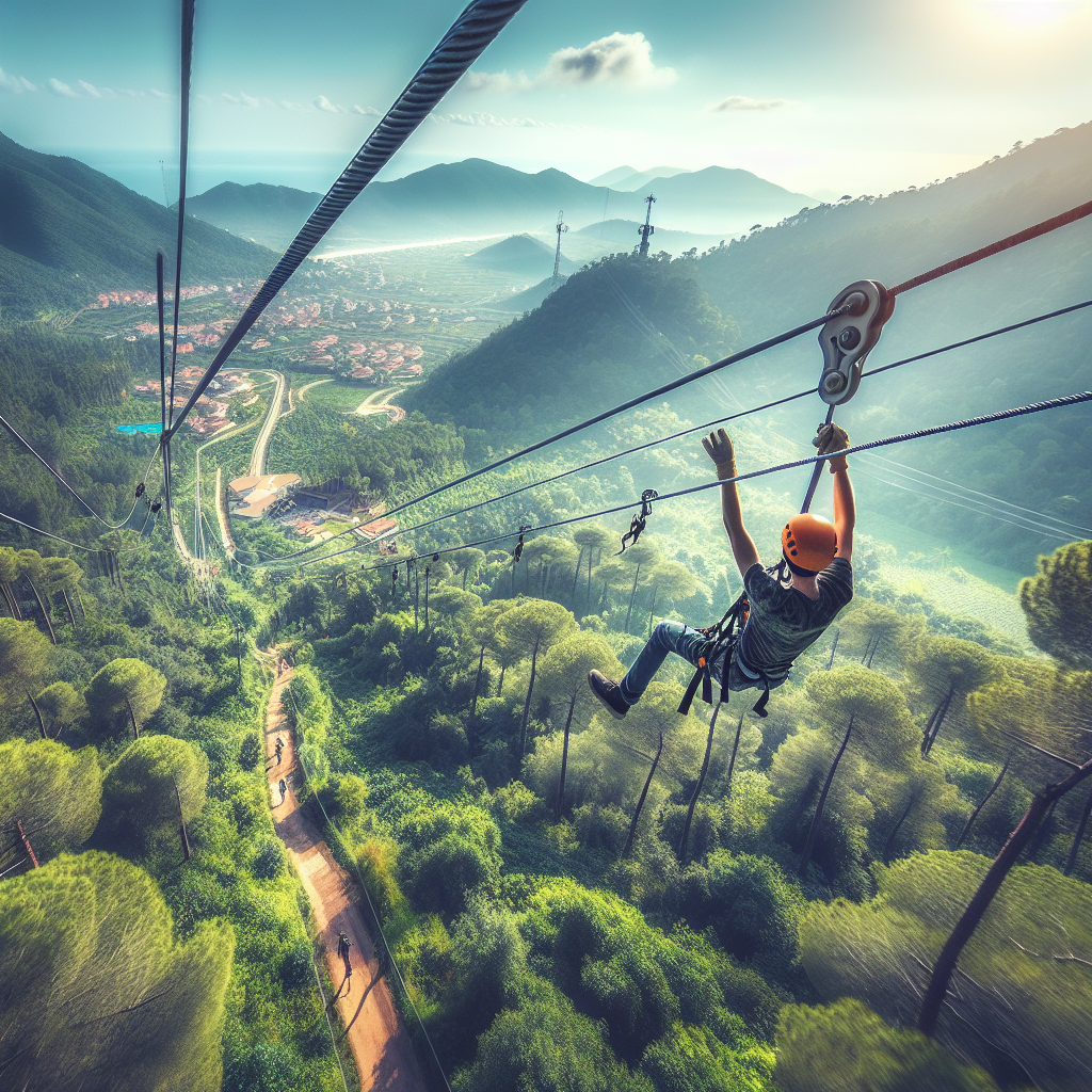 Alanya Zipline Tur ile macera dolu bir an