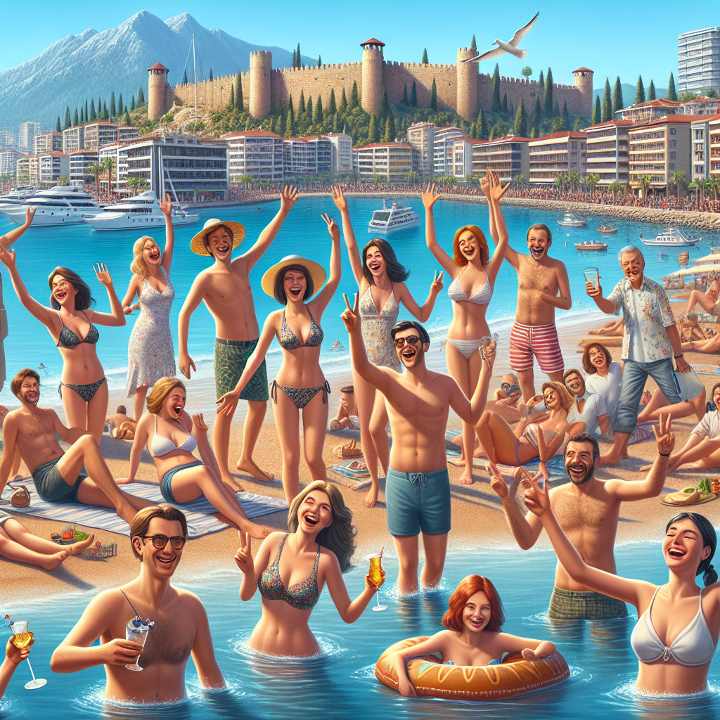 Erken rezervasyon yapan tatilciler Alanya Anamur