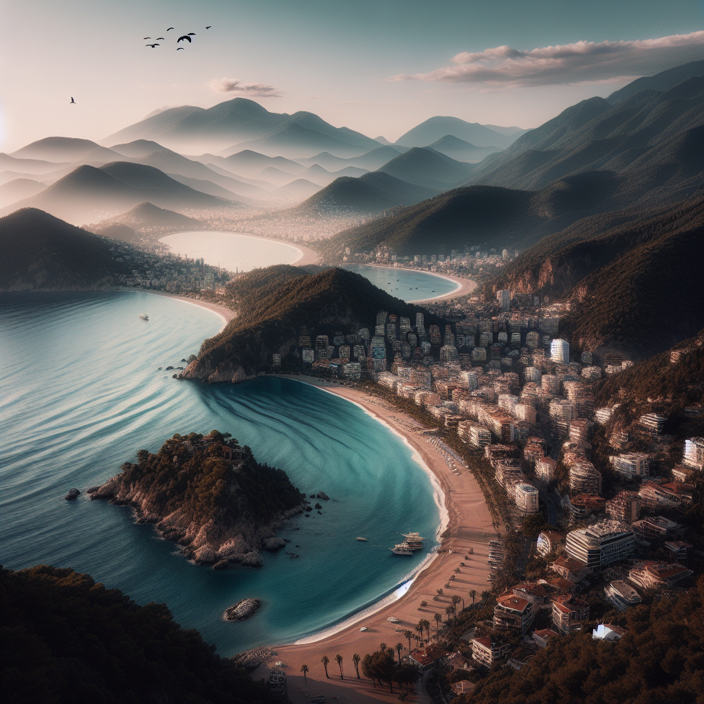 Alanya plajlarında ve doğal manzaralarında keşif