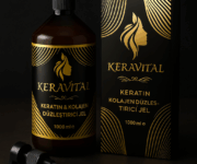 Keratin uygulaması sonrası saç düzleştirici ile şekillendirilen parlak ve düz saç görünümü.