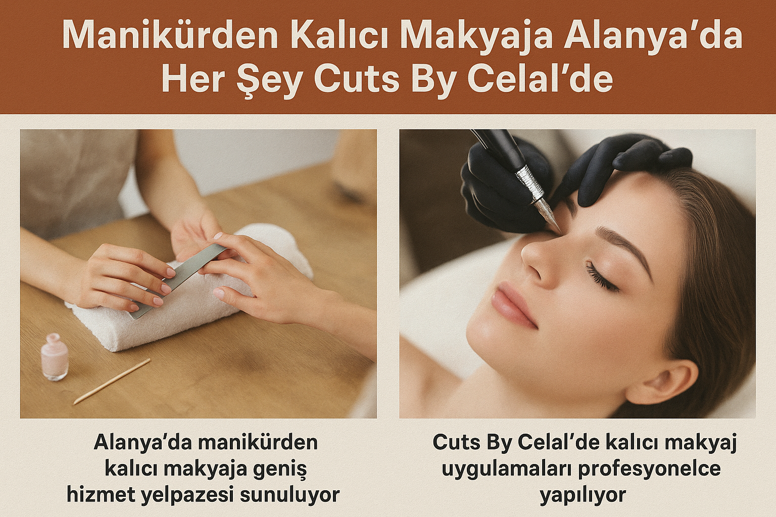 Manikürden Makyaja, Güzellik Cuts By Celal’de Başlar!
